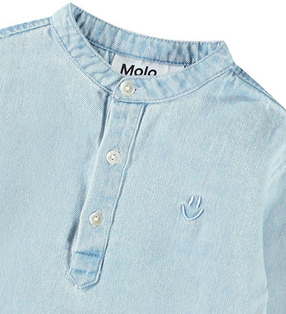Molo Skjorte - Enoz - Misty Denim