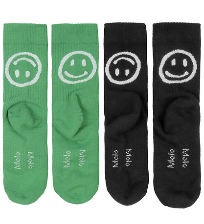 Molo Strømper - Norman - 2-pak - Sort Molo Strømper - Norman - 2-pak - Sort