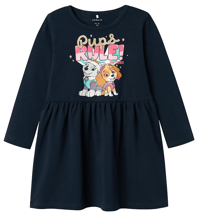NAME IT Kjole Dyma Pawpatrol Dark Sapphire