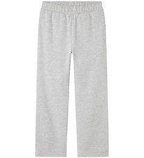 Name It Sweatpants - Noos - NkfMille - Light Grey Melange Name It Sweatpants - Noos - NkfMille - Light Grey Melange