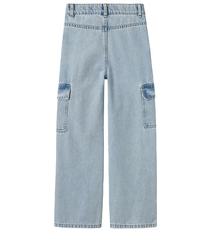 Name It Jeans - Cargo - Noos - NkfRose - Light Blue Bleached Den
