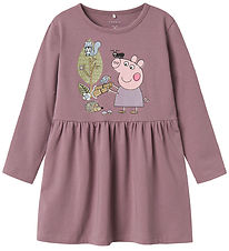 Name It Kjole - Noos - NmfDyffi Peppa - Elderberry m. Print Name It Kjole - Noos - NmfDyffi Peppa - Elderberry m. Print