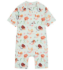 Hust and Claire Badeheldragt - Makki - UV50+ - Wan Blue Hust and Claire Badeheldragt - Makki - UV50+ - Wan Blue