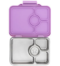 Yumbox Madkasse m. 4 Rum - Bento Steel - Lavande Purple Yumbox Madkasse m. 4 Rum - Bento Steel - Lavande Purple