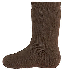 GoBabyGo Skridsikre Strømper - Strik - Chocolate GoBabyGo Skridsikre Strømper - Strik - Chocolate