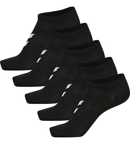 Hummel Ankelstrømper - 5-pak - hmlMatch Me - Sort Hummel Ankelstrømper - 5-pak - hmlMatch Me - Sort