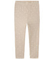 Lil' Atelier Leggings - Rib - NmfGago - Gray Morn/HEART Lil' Atelier Leggings - Rib - NmfGago - Gray Morn/HEART