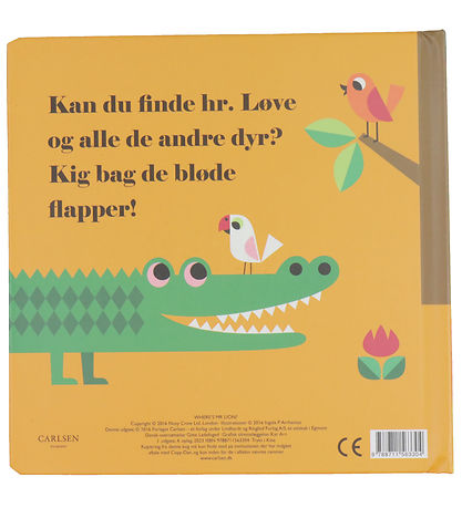 Forlaget Carlsen Billedbog m. Flapper - Hvor Er Hr. Løve? Forlaget Carlsen Billedbog m. Flapper - Hvor Er Hr. Løve?