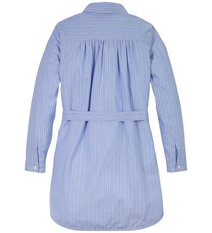 Tommy Hilfiger Skjortekjole - Lyseblå/Hvidstribet Tommy Hilfiger Skjortekjole - Lyseblå/Hvidstribet