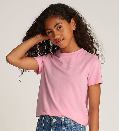 Tommy Hilfiger T-shirt - Pink Sugar Tommy Hilfiger T-shirt - Pink Sugar