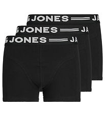 Jack & Jones Boxershorts - Sense Trunks - 3-pak - Sort Jack & Jones Boxershorts - Sense Trunks - 3-pak - Sort