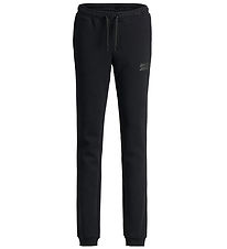 Jack & Jones Sweatpants - Noos - JpstGordon - Black/Tonal Jack & Jones Sweatpants - Noos - JpstGordon - Black/Tonal