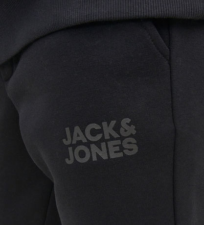 Jack & Jones Sweatpants - Noos - JpstGordon - Black/Tonal Jack & Jones Sweatpants - Noos - JpstGordon - Black/Tonal