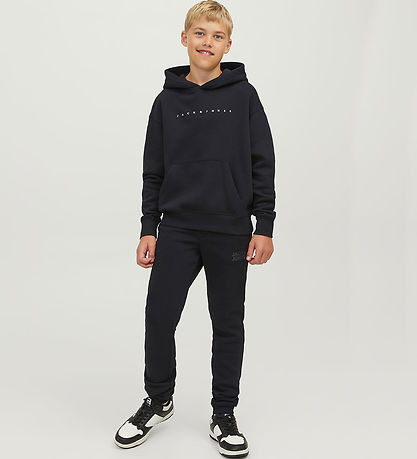 Jack & Jones Sweatpants - Noos - JpstGordon - Black/Tonal Jack & Jones Sweatpants - Noos - JpstGordon - Black/Tonal