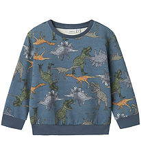 Sweat-shirt Name It - NmmBenja - China Blue av. Dinoprint Sweat-shirt Name It - NmmBenja - China Blue av. Dinoprint