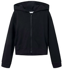 Name It Cardigan m. Hætte - Noos - NkfMillie - Sort Name It Cardigan m. Hætte - Noos - NkfMillie - Sort