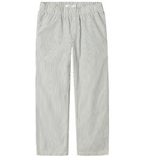 Name It Bukser - Noos - NknJela - China Blue/Hvidstribet Name It Bukser - Noos - NknJela - China Blue/Hvidstribet