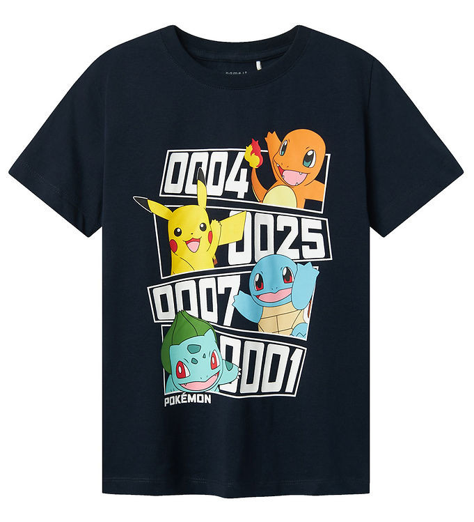 Name It T-Shirt - Noos - NkmDazz Pokémon - Dark Sapphire m. Prin