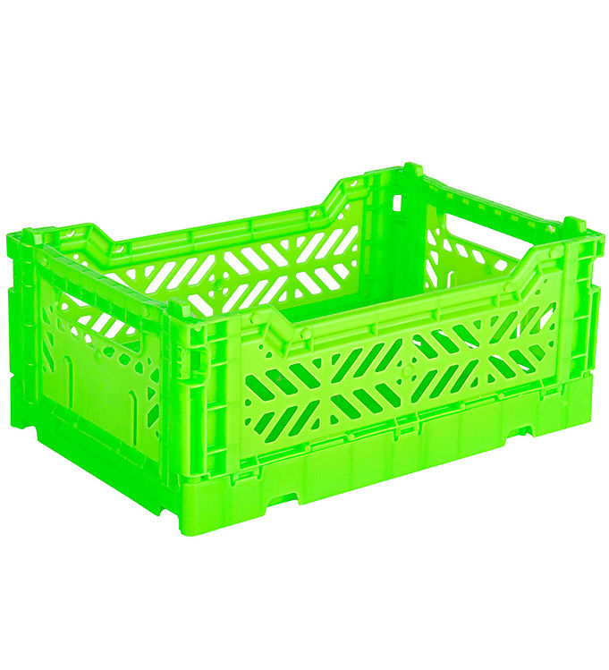 Aykasa Foldekasse – 27x17x11 cm – Mini – Neon Green