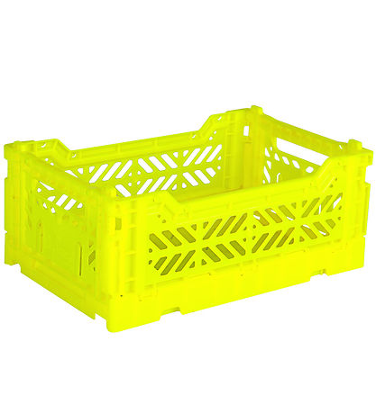 Aykasa Foldekasse - 27x17x11 cm - Mini - Neon Yellow Aykasa Foldekasse - 27x17x11 cm - Mini - Neon Yellow