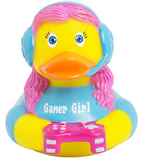 Badeand - Computerspiller/Gamer Pige Badeand - Computerspiller/Gamer Pige