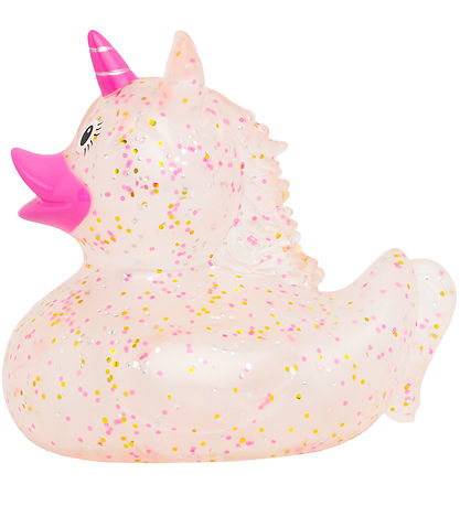 Badeand - Glitter Enhjørning