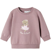 Mame It Sweatshirt - NbfVrillie - Elderberry/CAT Ballerina Mame It Sweatshirt - NbfVrillie - Elderberry/CAT Ballerina