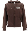 Hound Cardigan - Dark Brown m. Jordklode Hound Cardigan - Dark Brown m. Jordklode