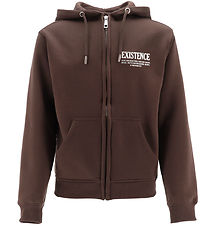 Hound Cardigan - Dark Brown m. Jordklode Hound Cardigan - Dark Brown m. Jordklode