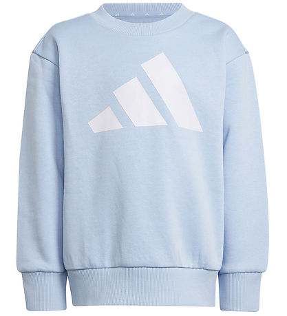 adidas Performance Sweatsæt - LK BK FL Jog - Globlue/White adidas Performance Sweatsæt - LK BK FL Jog - Globlue/White