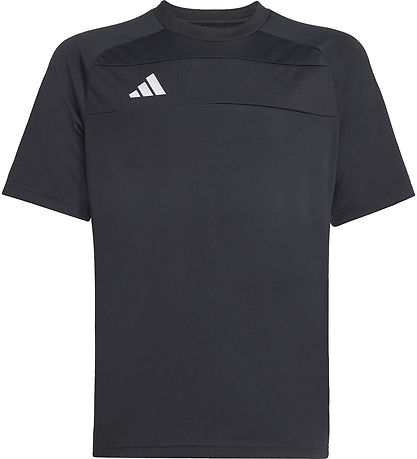 adidas Performance T-shirt - Tiro ES - Black/White adidas Performance T-shirt - Tiro ES - Black/White