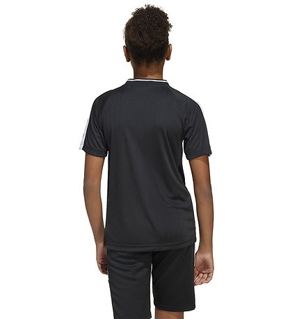 adidas Performance T-shirt - J Hot - Black/White