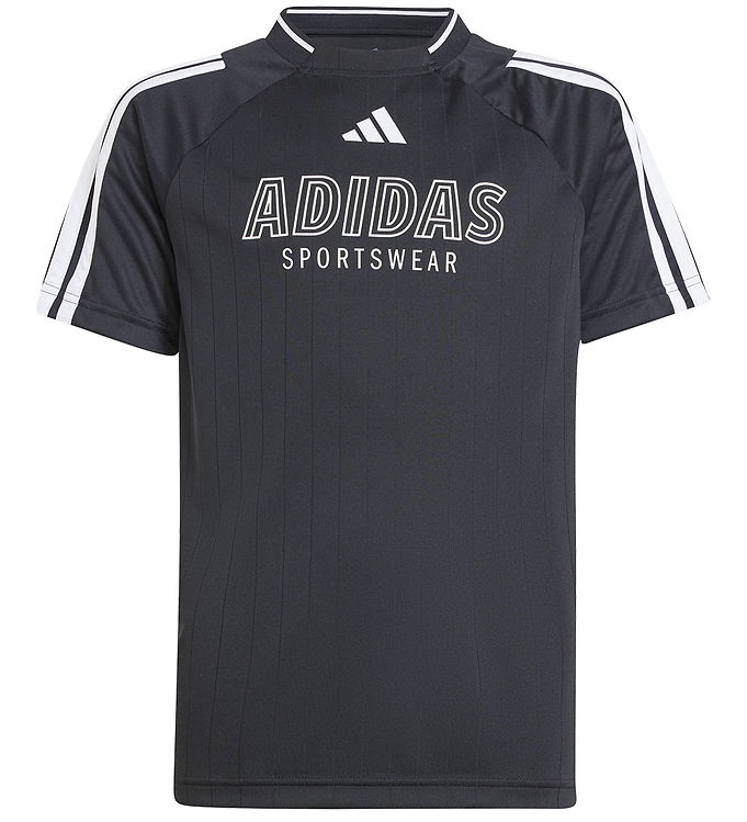 adidas Performance T-shirt - J Hot - Black/White