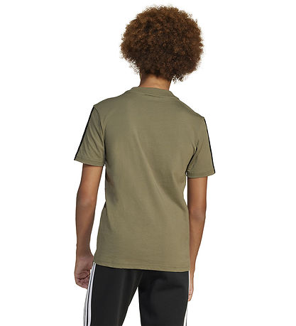 adidas Performance T-shirt - J 3S - Olistr/Black