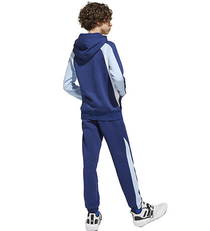 adidas Performance Sweatpants - J CB FL PT - Dkblue/Globlu/White adidas Performance Sweatpants - J CB FL PT - Dkblue/Globlu/White