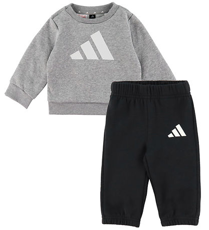 adidas Performance Sweat Set - I BL FL Jog - MGrey/White