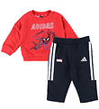adidas Performance Sweatsæt m. Spiderman - I MRVL SM Jog - Purru adidas Performance Sweatsæt m. Spiderman - I MRVL SM Jog - Purru