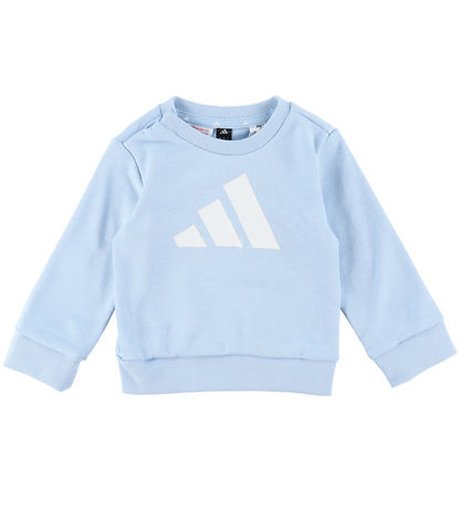 adidas Performance Sweatsæt - I BL FT Jog - Globlu/White