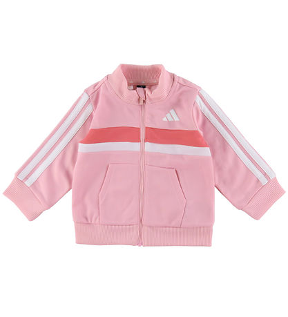 adidas Performance Træningssæt - I 3S Tib TS - Trupnk/White/Pnkf adidas Performance Træningssæt - I 3S Tib TS - Trupnk/White/Pnkf