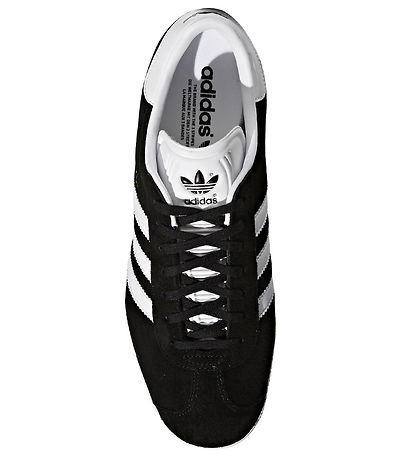 adidas Originals Sko - Gazelle - Cblack/White/Goldmt