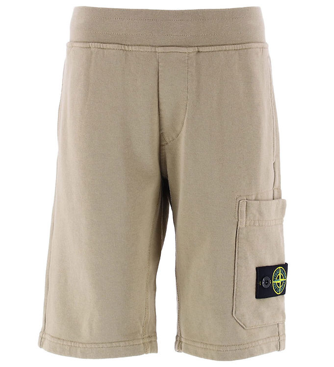 Stone Island Sweatshorts Deserto M Logo