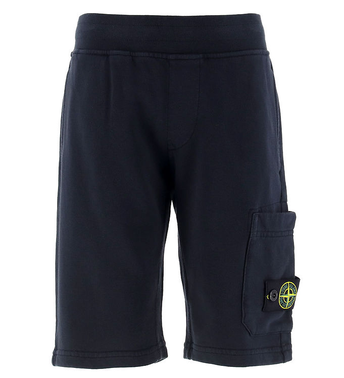Stone Island Sweatshorts Navy Blue M Logo