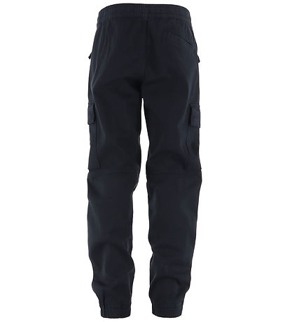 Stone Island Bukser - Navy Blue m. Logo Stone Island Bukser - Navy Blue m. Logo