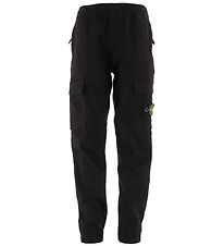 Stone Island Bukser - Sort m. Logo Stone Island Bukser - Sort m. Logo