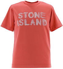 Stone Island T-shirt - Geranio m. Print Stone Island T-shirt - Geranio m. Print