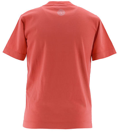 Stone Island T-shirt - Geranio m. Print Stone Island T-shirt - Geranio m. Print
