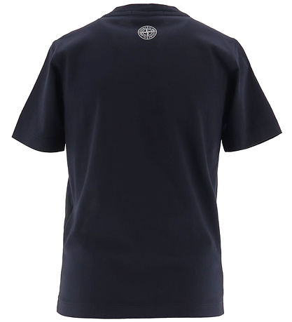 Stone Island T-shirt - Navy Blue m. Print Stone Island T-shirt - Navy Blue m. Print