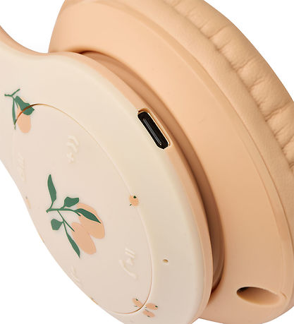 Liewood Høretelefoner - Trådløs - Quinn - Peach/Sea Shell