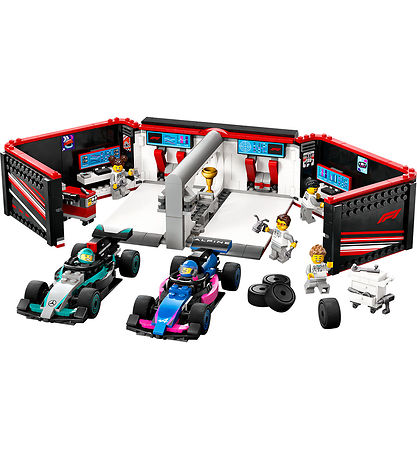 LEGO® City - F1® Garage: Mercedes-AMG og Alp... 60444 - 678 Dele LEGO® City - F1® Garage: Mercedes-AMG og Alp... 60444 - 678 Dele
