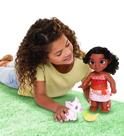 Disney Princess Vaiana 2 Dukke m. Tilbehør - Simea & Pua Disney Princess Vaiana 2 Dukke m. Tilbehør - Simea & Pua